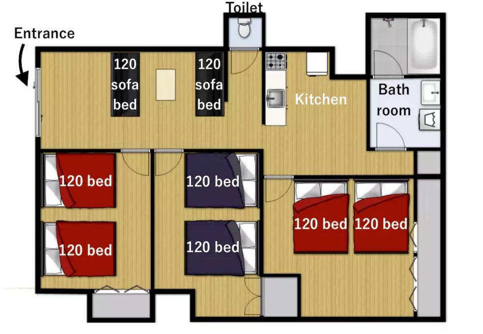 Sakuragawa House Apartment โอซาก้า ภายนอก รูปภาพ
